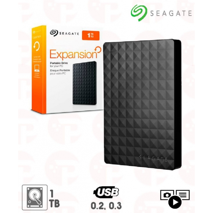 DISCO DURO EXTERNO SEAGATE EXPANSION 1TB STEA1000400