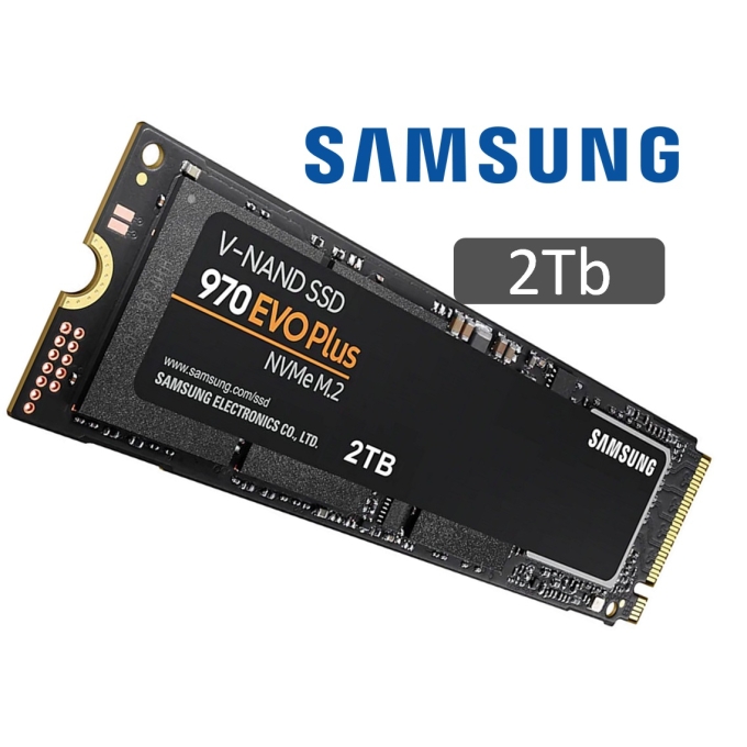 Disco Duro Solido SSD Samsung 2Tb 970 EVO Plus, M.2 Interno / SAMSUNG