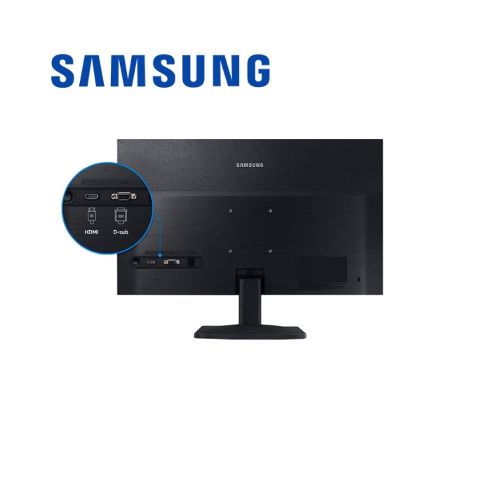 Monitor Samsung Flat, LS19A330NH, TN, 1366 x 768, VGA, HDMI, LED 19pulgadas, Negro / SAMSUNG