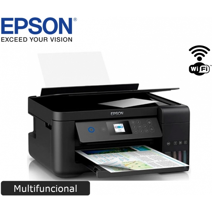 Impresora Epson EcoTank L4260 Multifuncional de tinta Imprime / Escanea / Copia / USB / Inalambrica. / EPSON