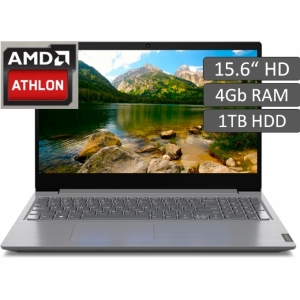 Laptop Lenovo V15-ADA, AMD Athlon Silver 3050U, Memoria 4Gb RAM, Disco 1Tb HDD, Pantalla 15.6pulgadas HD, Sin Sistema Operativo / LENOVO