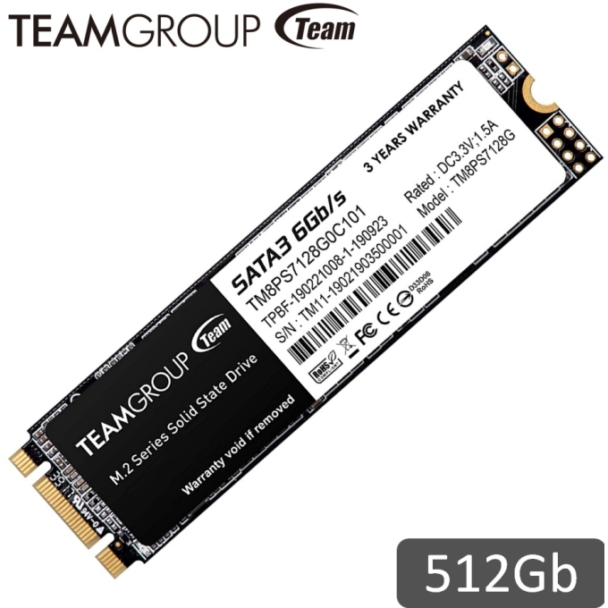 Disco Duro Solido SSD TeamGroup 512Gb MS30 M.2 - Interno / TEAMGROUP