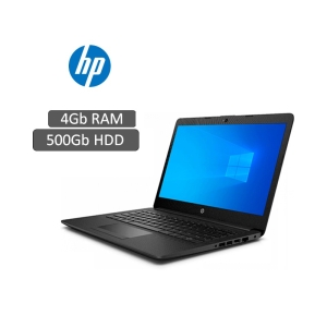 Laptop HP 240 G8, Intel Celeron N4020, Memoria 4Gb RAM, Disco 500Gb HDD, Pantalla 14pulgadas HD, Sin Sistema Operativo / HP
