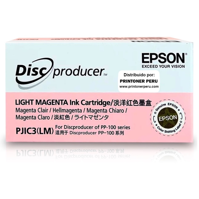 TINTA EPSON C13S020449 LT MAGENTA PARA PP 100 / EPSON