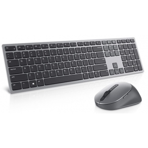 Combo teclado y Mouse Inalambrico DELL KM7321W, español, Gris/Negro