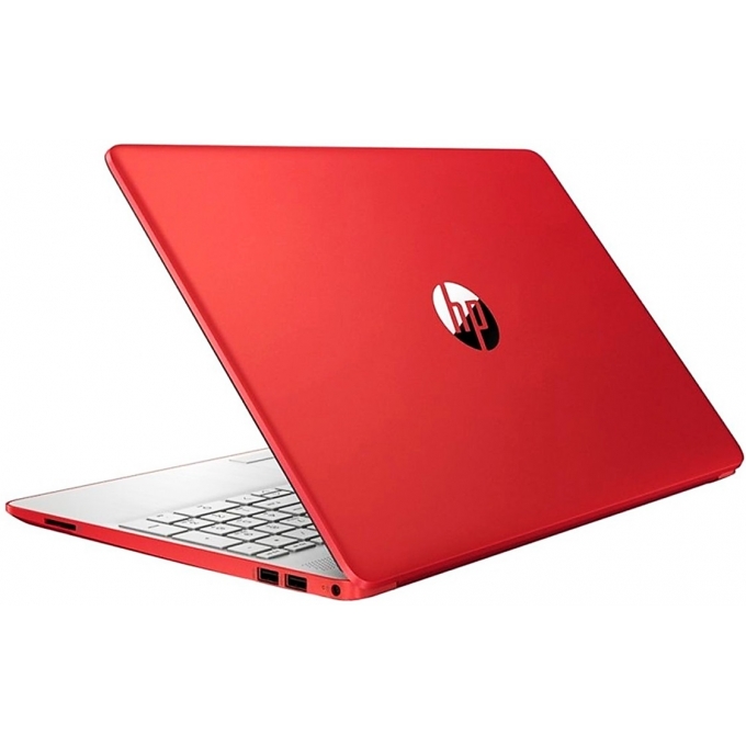 Laptop HP 15-DW0083WM, Pentium Silver N5000 1.1GHz, Memoria 4Gb RAM, Disco Solido 128Gb SSD, Pantalla 15.6pulgadas HD, W10 Home, Color Scarlet Red, Teclado en Ingles / HP