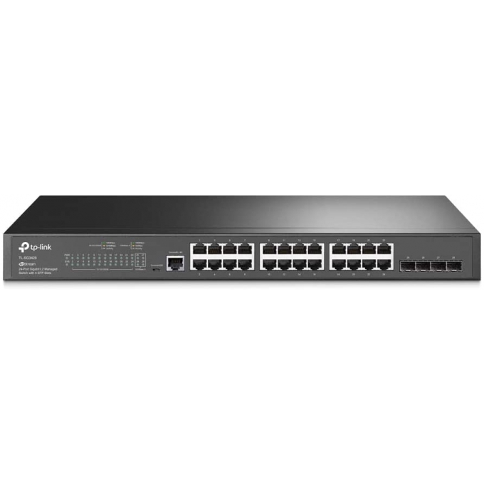 Switch Administrable TP-LINK TL-SG3428 de 24 Puertos / TP-LINK