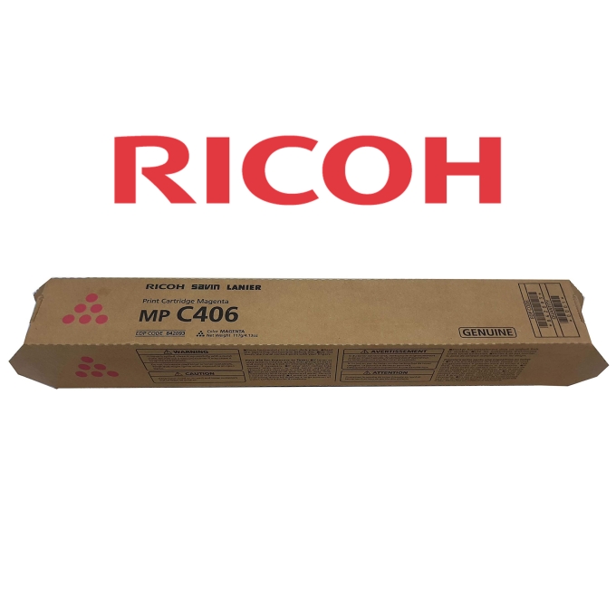 TONER RICOH MP C306, MP C406 MAGENTA 6,000 PAG / RICOH