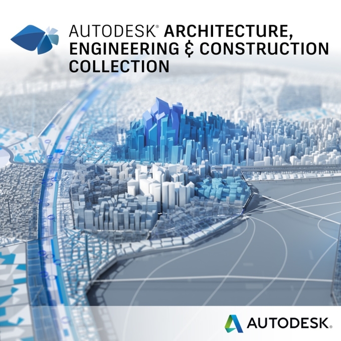 Licencia Autodesk Architecture Engineering Construction AEC Collection - Virtual - Anual - 1PC / AUTODESK