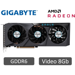 Tarjeta de Video GIGABYTE Radeon 8Gb RX6600 EAGLE GDDR6 - PCI Express