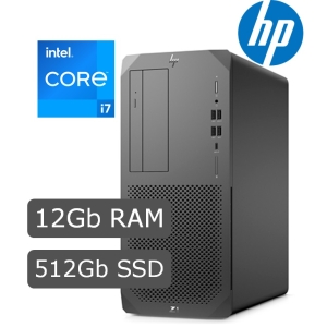 Workstation HP Z1 G8 Tower, Intel Core i7-11700, Memoria 16Gb RAM, Disco Solido 512Gb SSD, Sistema Operativo W10 / HP
