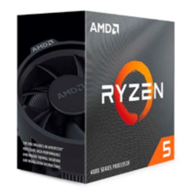 Procesador AMD Ryzen 5 4500, 3.6-4.1 GHz, 8MB L3, 6-Core, AM4, 7nm, 65W / ADM