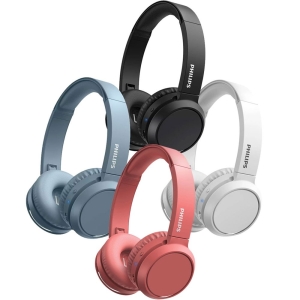 Audifono con Microfono PHILIPS TAH4205BL Bluetooth 29H BASS BOOST PLEGABLE USB-C / PHILIPS