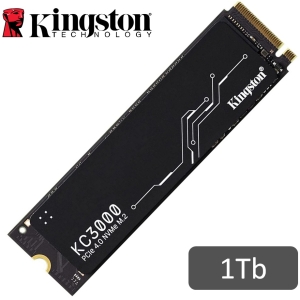 Disco Duro Estado Solido SSD Kingston KC3000, 1Tb, M.2 2280 PCIe Gen 4.0 NVMe - Interno