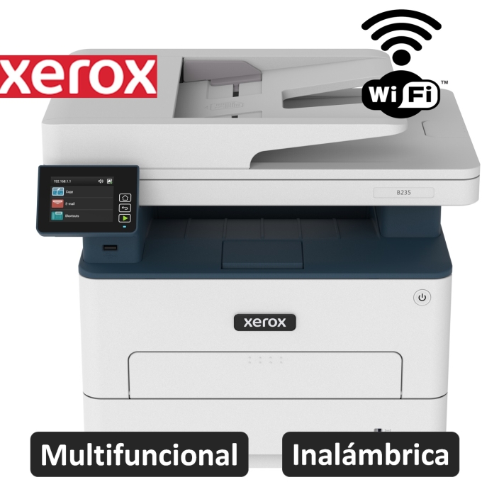 Impresora Laser Xerox B235 - Multifuncional - Apple AirPrint, Mopria ...