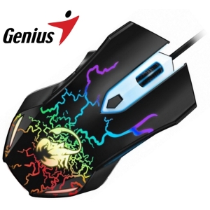 MOUSE GENIUS SCORPION SPEAR GAMING BLACK  (PN 31040002400)