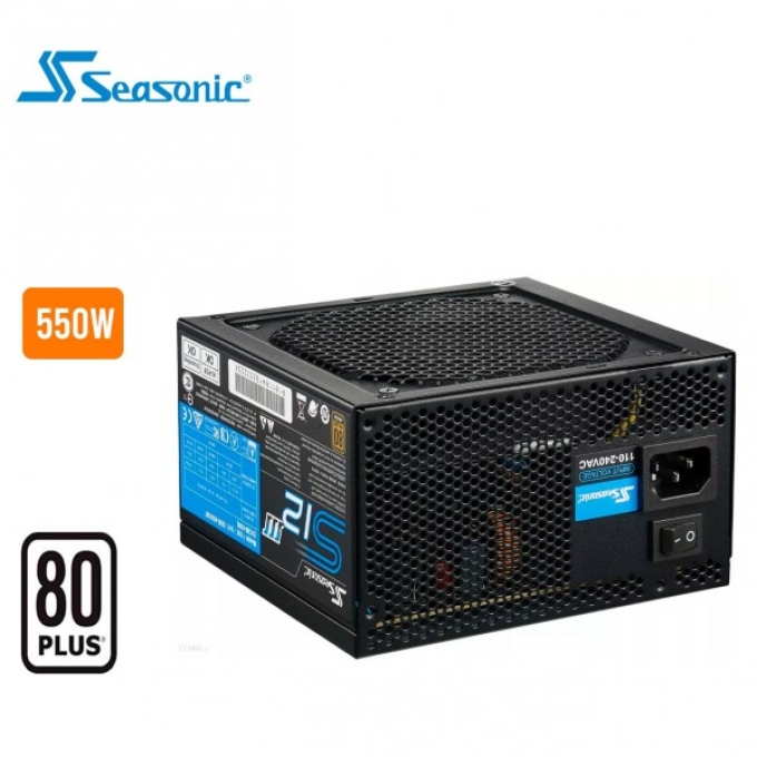 FUENTE DE PODER SEASONIC S12III (SSR-550GB3) 550W | BRONZE / SEASONIC