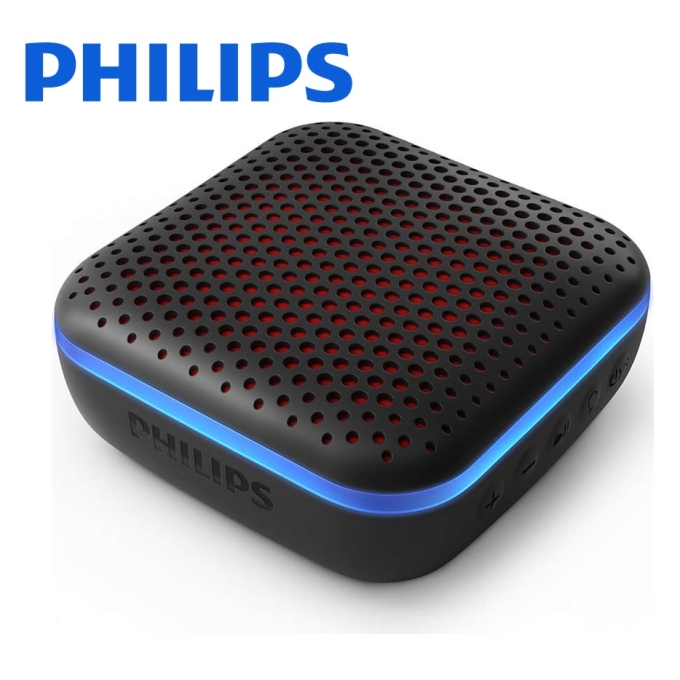 Parlante PHILIPS TAS2505 Portatil Bluetooth 10H 3W MIC IPX7 USB-C BLACK / PHILIPS