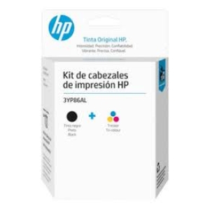 Cabezal para Impresora HP Pack COLOR M0H50A + M0H51A NEGRO GT5820 - mantenimiento