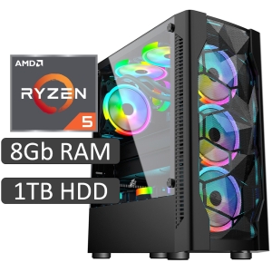 CPU Ensamblado AMD RYZEN 5 5600G - 8GB RAM - 240GB SSD - WIN 10 / AMD