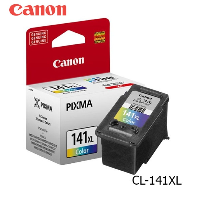 TINTA CANON CL-141XL COLOR 15ML (MG2110, 3110, 4110) 250 Pag / CANON