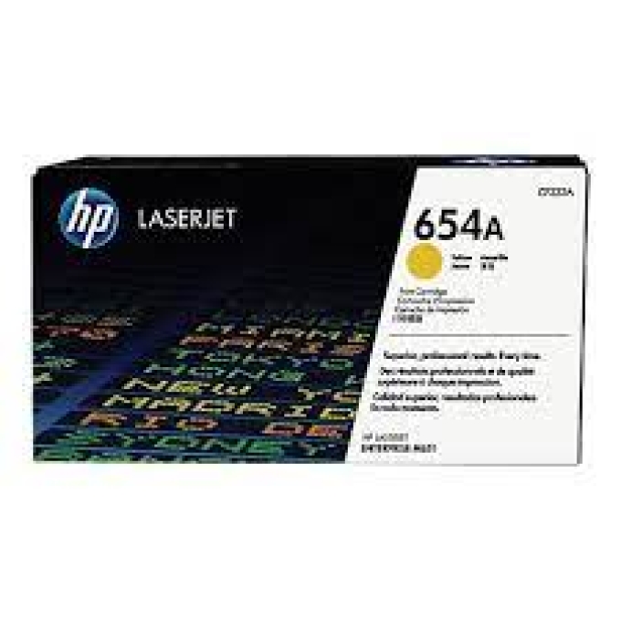 TONER HP CF332A (654A) ENT M651 YELLOW 15.0K PG / HP