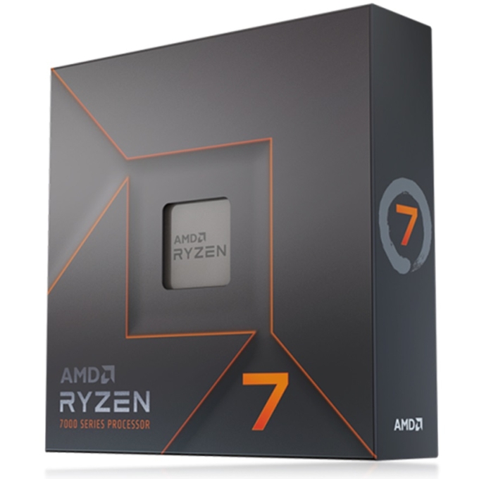 Procesador AMD Ryzen 7 7700X 4.5/5.4GHz, 32MB L3, 8-Core, AM5, 105W / AMD