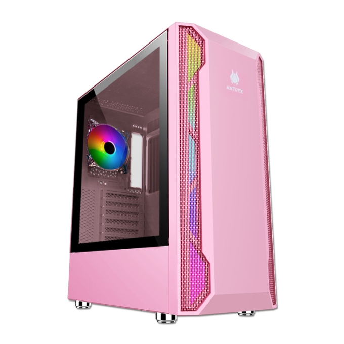 CASE ANTRYX RX 430 PINK, ARGB, V/TEMPLADO / ANTRYX