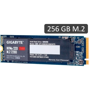 Disco Duro Solido SSD Gigabyte 256GB M.2 2280, NVMe PCIe Gen 3.0x4 interno