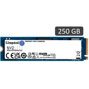 Disco Duro Solido SSD Kingston 250Gb M.2 NV2 NVMe PCIe 4.0 interno (SNV2S/250G)
