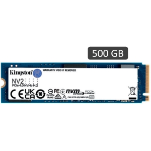 Disco Duro Solido SSD Kingston NV2 NVMe PCIe 4.0 500Gb M.2 interno (SNV2S/500G)