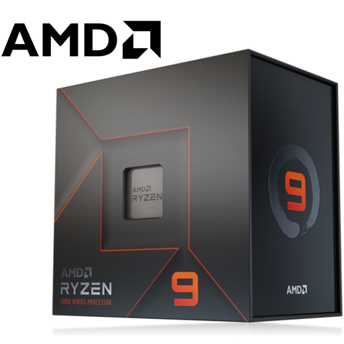Procesador AMD Ryzen 9 7900X 4.7/5.6GHz, 64MB L3, 12-Core, AM5, 5nm, 170W / AMD