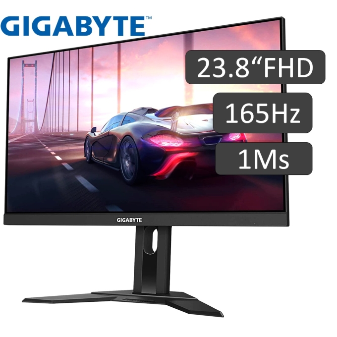 Monitor Gigabyte G24F, Pantalla 23.8pulgadas ,165Hz, 1ms Gaming Monitor gamer / GIGABYTE