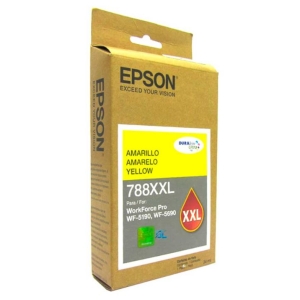 CARTUCHO DE TINTA EPSON T788XXL Yellow , DuraBrite Pro, para WorkForce Pro WF-5690/5190