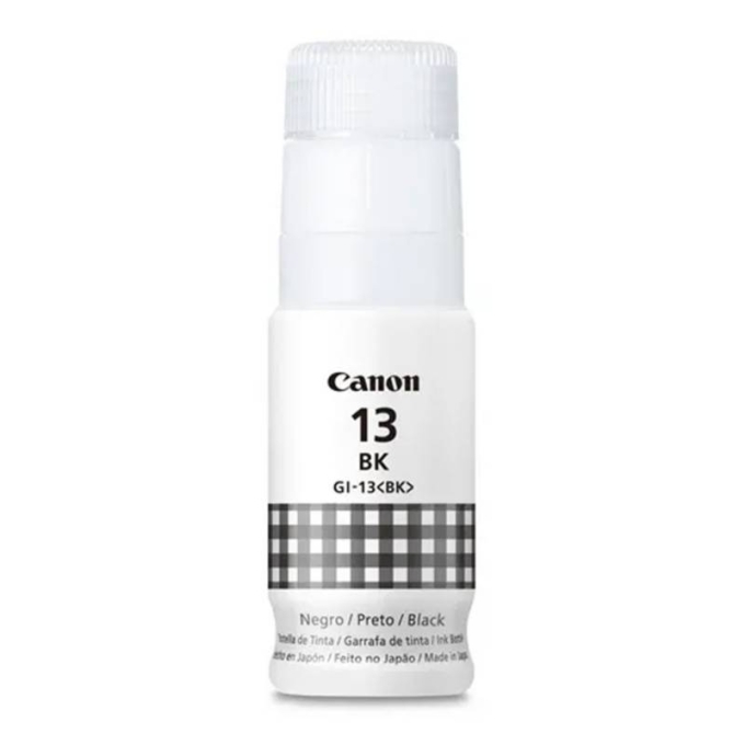 Botella de tinta Canon GI-13 / Color Negro / 70ml / CANON