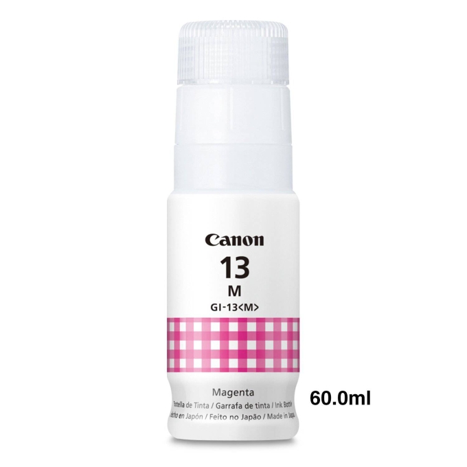 Botella de tinta Canon GI-13 / Color Magenta / 70ml / CANON