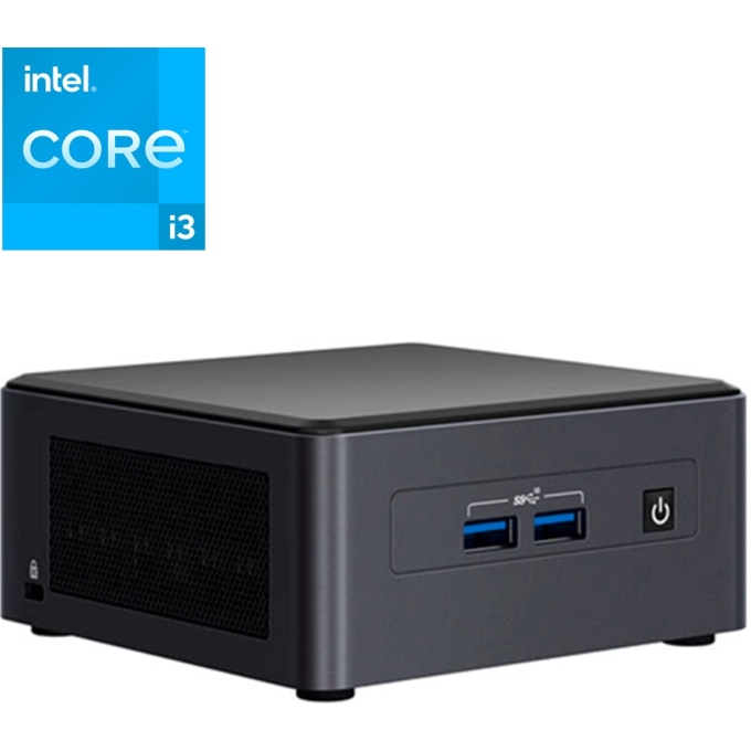 CPU Mini Barebone Intel NUC 11 Pro Kit NUC11TNHi3, Intel Core i3-1115G4 hasta 4.10GHz / INTEL