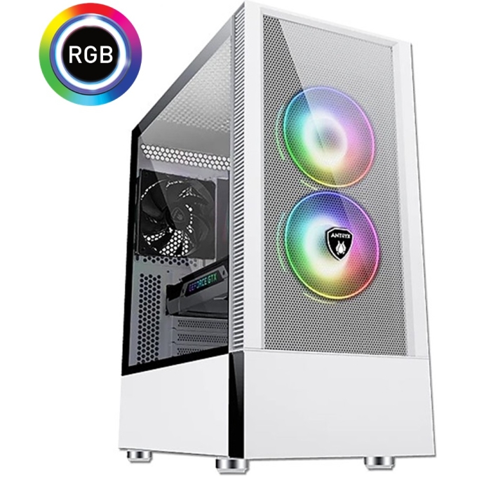 CASE ANTRYX RX 460 MESH WHITE USB3.0, FAN X3, VIDRIO TEMPLADO (AC-RX460MW) / ANTRYX