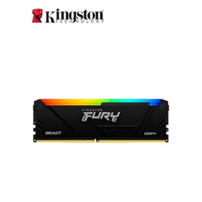 Memoria RAM Kingston Fury Beast, 32GB, DDR4 3200 MHz, PC4-25600, CL16, 1.35V. / 