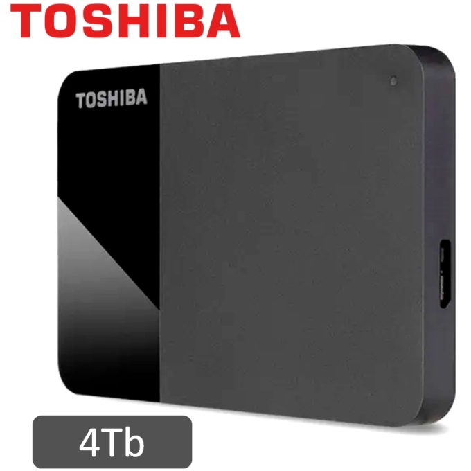 Disco Duro Externo TOSHIBA Canvio Ready 4TB, USB 3.0/2.0, Negro / TOShiba