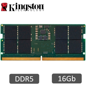 Memoria RAM Kingston 16GB SODIMM DDR5-4800MHz, PC5-38400 - Laptop