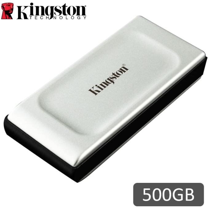 Disco Duro Solido SSD externo Kingston XS2000, 500GB, USB 3.2 Gen 2x2 Tipo-C / Kingston