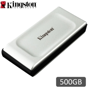Disco Duro Solido SSD externo Kingston XS2000, 500GB, USB 3.2 Gen 2x2 Tipo-C