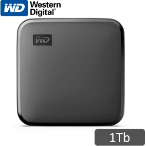 Disco Duro Solido Externo SSD Western Digital Elements SE Portatil, 1TB, USB 3.0