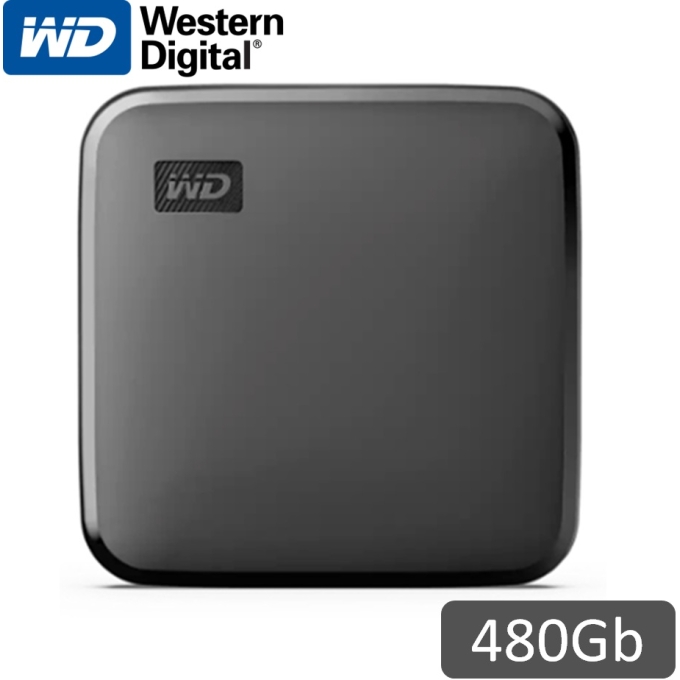 Disco Duro Solido Externo SSD Western Digital Elements SE Portatil, 480GB, USB 3.0. / Western Digital