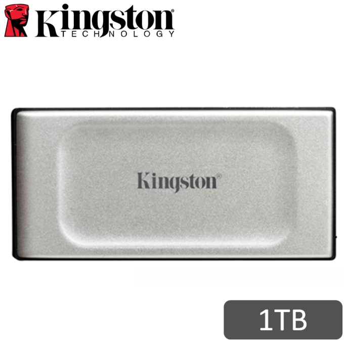 Disco Duro Externo de Estado Solido SSD externa Kingston XS2000, 1TB, USB 3.2 Gen 2x2 Tipo-C / Kingston