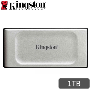 Disco Duro Externo de Estado Solido SSD externa Kingston XS2000, 1TB, USB 3.2 Gen 2x2 Tipo-C