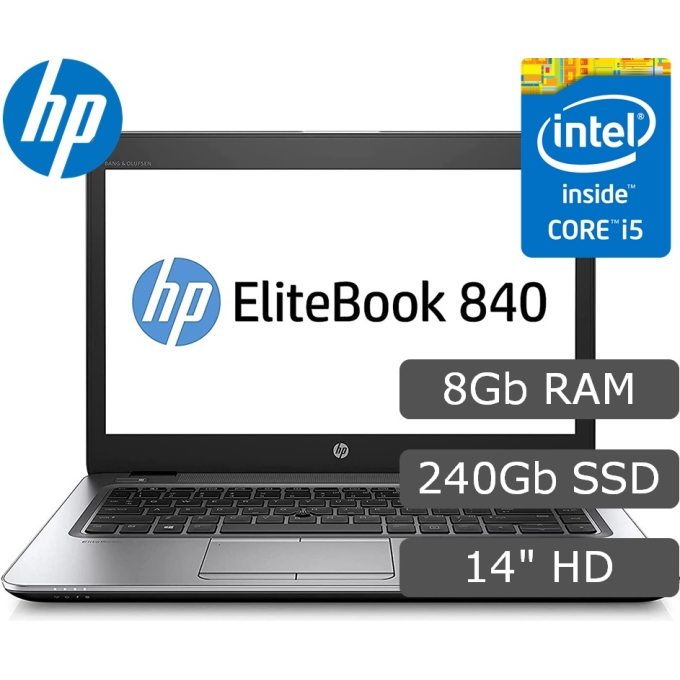 Laptop HP Elitebook 850 g3 i7-6ta 16Gb RAM, Disco Solido 240Gb SSD, Pantalla 15pulgadas - (Open Box) (2da) / HP