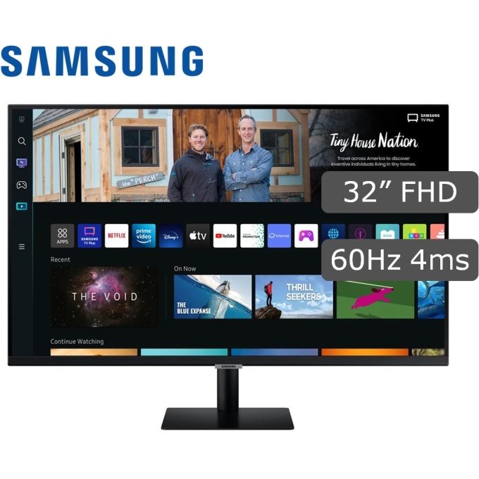 Monitor Samsung LED SMART S32BM500 32pulgadas, 16:9 FHD 60Hz 4ms / Samsung