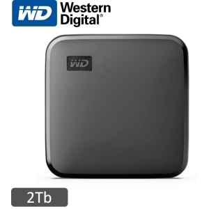 Disco duro externo Solido Western Digital Elements SE SSD Portatil, 2TB, USB 3.0